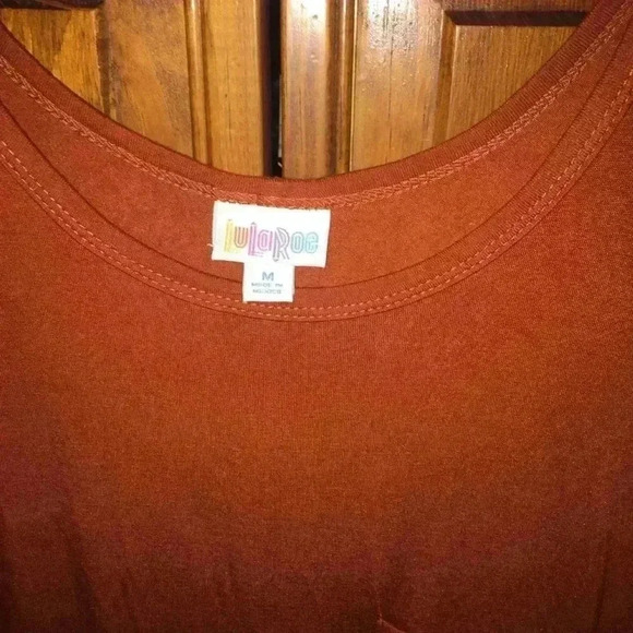 LuLaroe Carly Burnt  Orange, size M - Picture 3 of 3